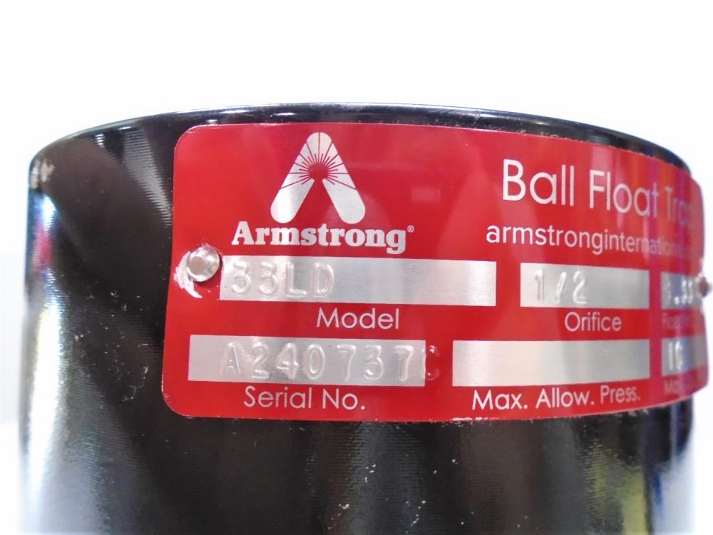 Armstrong 33LD Ball Float Trap, 3/4" Socket-Weld, 1/2" Orifice